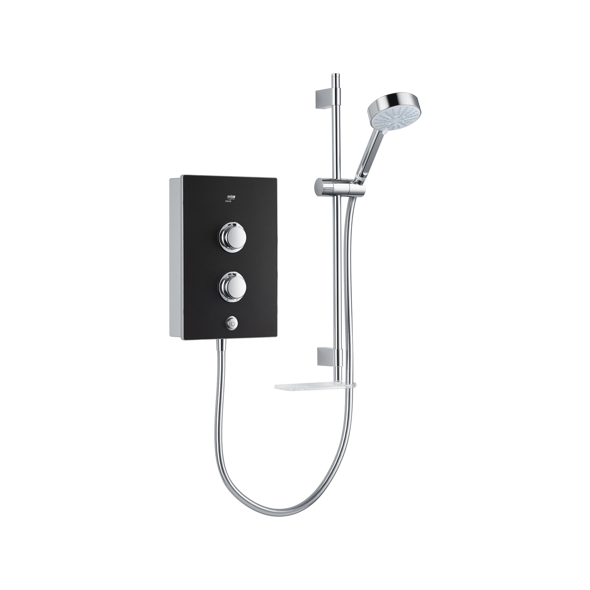 Mira Decor Single Outlet Electric Shower 8.5Kw 1.1894.004 Black/Onyx Size 1