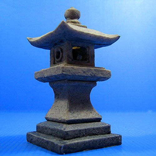 Japanese Garden Decoration 4.8X 4.8x10cm Aquarium Ornament Decor Fish Tank