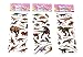 Dinosaur Stickers 3D Puffy Stickers(200+ pcs) Jurassic Dinosaur Tyrannosaurus Rex Stickers 14 Sheets Kids,Craft Scrapbooking for Decorative Sticker Decoration for Calendars, Arts Stickers