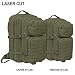 Mochila US Cooper de Brandit, color verde oliva, tamaño Patch / 25...