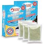 SOL 24pk Dehumidifier Bags - Interior Disposable Wardrobe Damp Absorber for Home, Cars, Drawers & Enclosed Spaces, Moisture Absorbing, Odour Removal, Compact, Portable, Fits in Small Area, Easy to Use