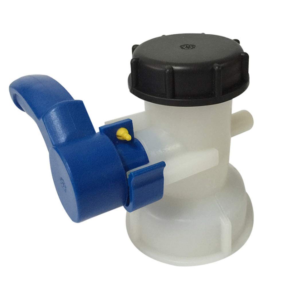Conector de Manguera de Control de jardín de plástico Adaptador de Tanque Total Resistente a la corrosión Accesorios para grifos de jardín Shut Off Conector de Agua Universal para jardín