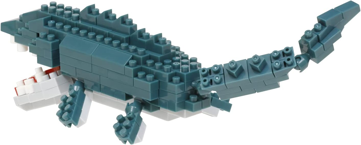 nanoblock - Dinosaurs - Mosasaurus, Collection Series Building Kit