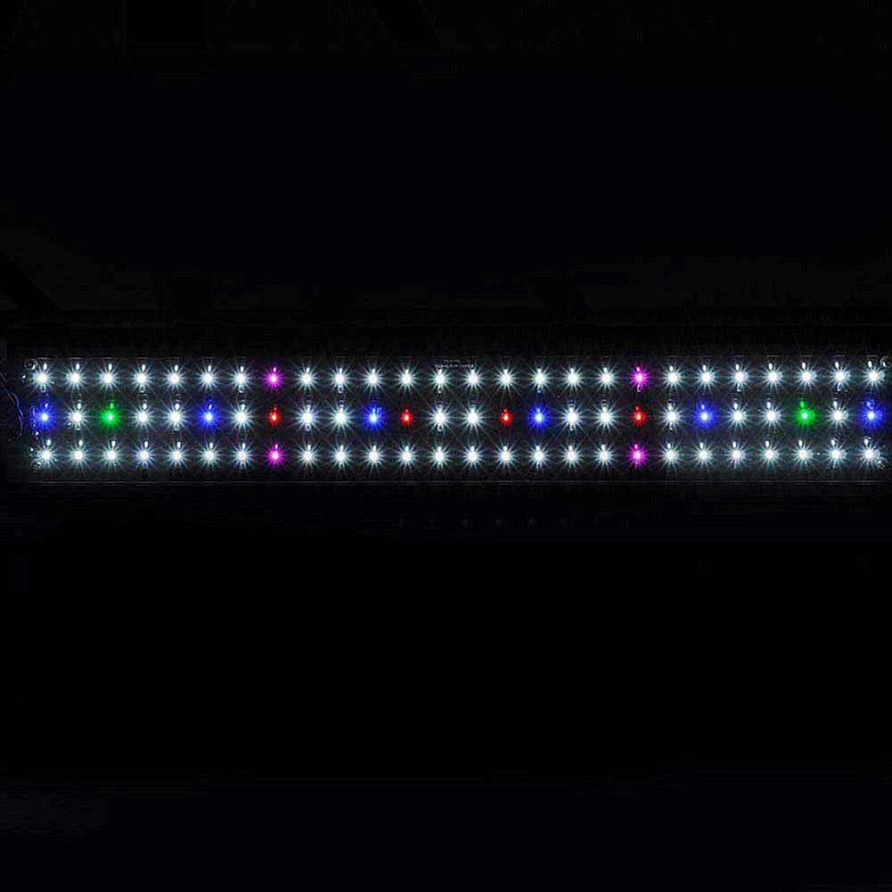 Oświetlenie LED do akwarium światło akwarium światła akwarium światło akwarium światła wodoodporne światło do akwarium akwarium akwarium zanurzeniowe światło 45 cm