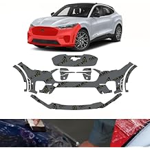 Pre-Cut PPF Front Bumper Paint Protection Film for Mustang Mach-E GT 2021 2022 2023 Without Sensors
