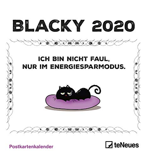 Blacky 2020 Postkartenkalender Blacky 2020 Postkartenkalender