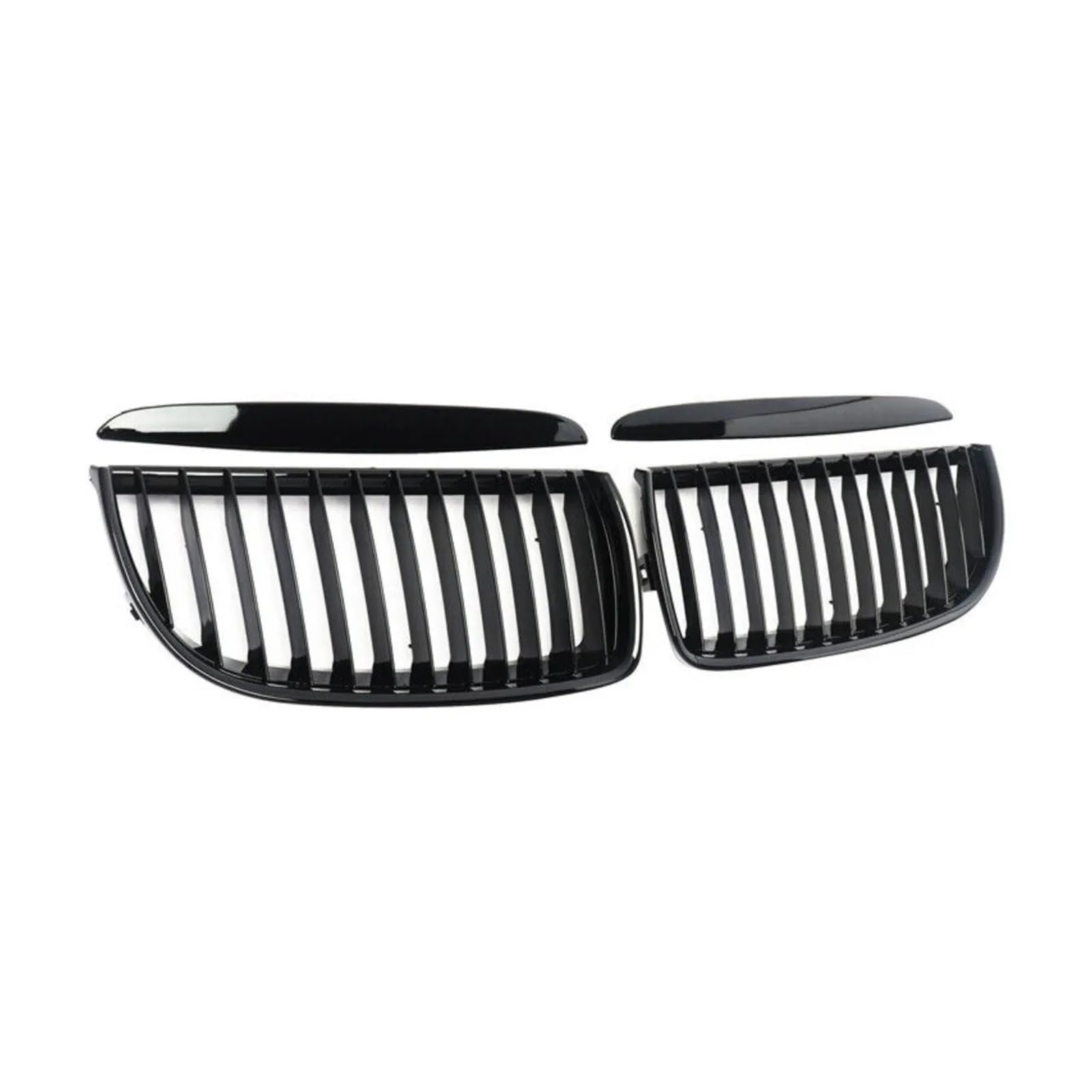 Stoßstange Gitter Für 3er E90 E91 Pre-Facelift 2005 2006 2007 2008 Auto-Frontstoßstange Nierengrill Grille Single Slat Racing Grills Frontgrill