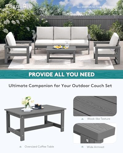 Serwall Hdpe Patio Conversation Set thumb #6