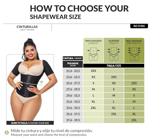 Image of Forma Tu Cuerpo Waist Trainer for Women, Fajas Colombianas, Hourglass Shape Faja Body Shaper, Waist Cincher for Women