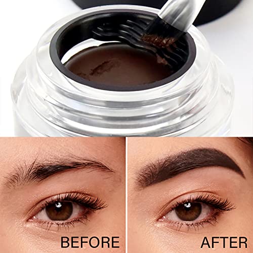 Sea-Maid Waterproof Eyebrow Pomade, Stamp Stencil Kit, Brow Color 24H Long Lasting Cream, Buildable Perfect Bushy Makeup, 12 Reusable Stencils - Blonde, 1.76 Ounce (Pack Of 1) #TOP2