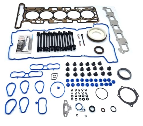 Image of Full Gasket 3.7L Set Engine Cylinder Head Gasket Set Replacement for Chevrolet Colorado 07-12 & 07-12 GMC Canyon & 07-08 Isuzu I-370 & 09-10 Hummer H3 H3T 3.7L L5 | HS26390PT,CS26335