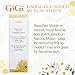 Gigi Bleached Muslin Epilating Strips for Soft Wax - Professional Hair Removal Wax Strips for Waxing, (3”X9”), 100 Strips, 1 Pack
