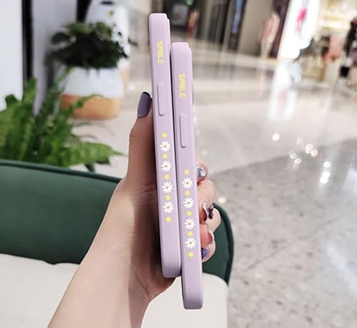 Miniatura 5 de Sunswim Funda para Galaxy S20+ Plus con bonito patrón de margaritas, protección completa de lente de cámara, delgada, a prueba de golpes, TPU a