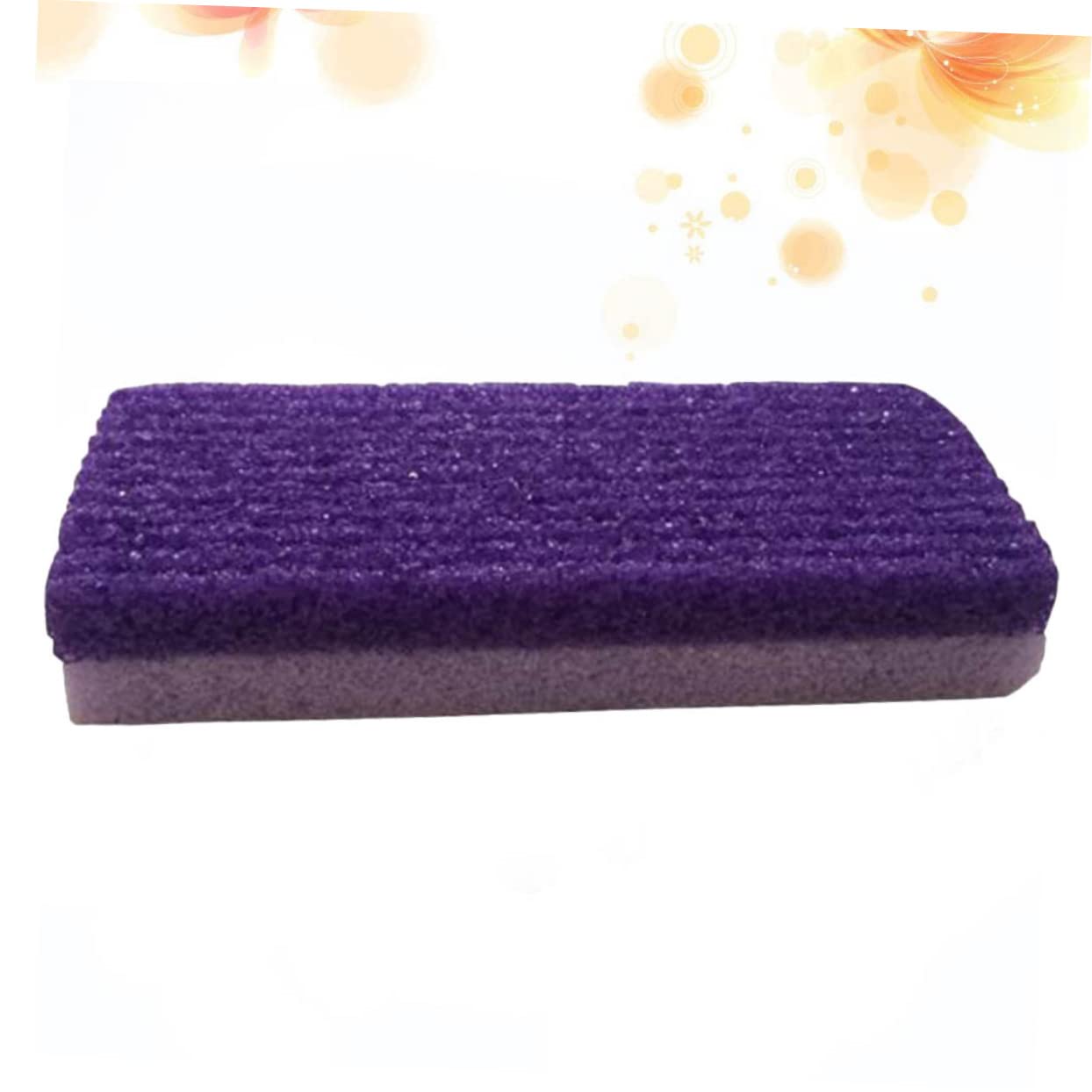 WOFASHPURET 1Pc Foot Remover Scrubber Purple Exfoliating Tool for Smoothing Cracked Heels for Foot Care Pedicure