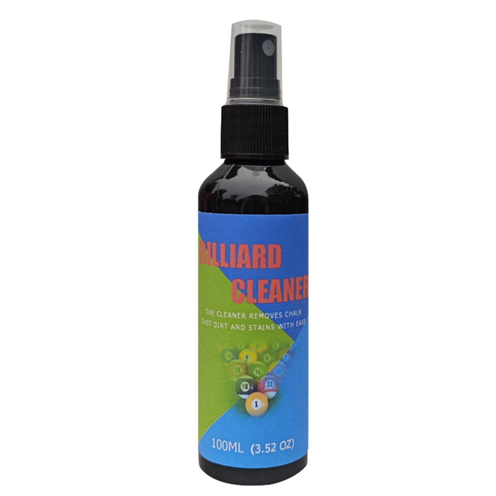 HoveeLuty Billiard Ball CleanerPool Ball Cleaner, 100ml Restorer Polish Spray, Machine or Hand Wash Pool Table Cleaner Removes Chalk Residue, Dust, Dirt Pool Table Bowling