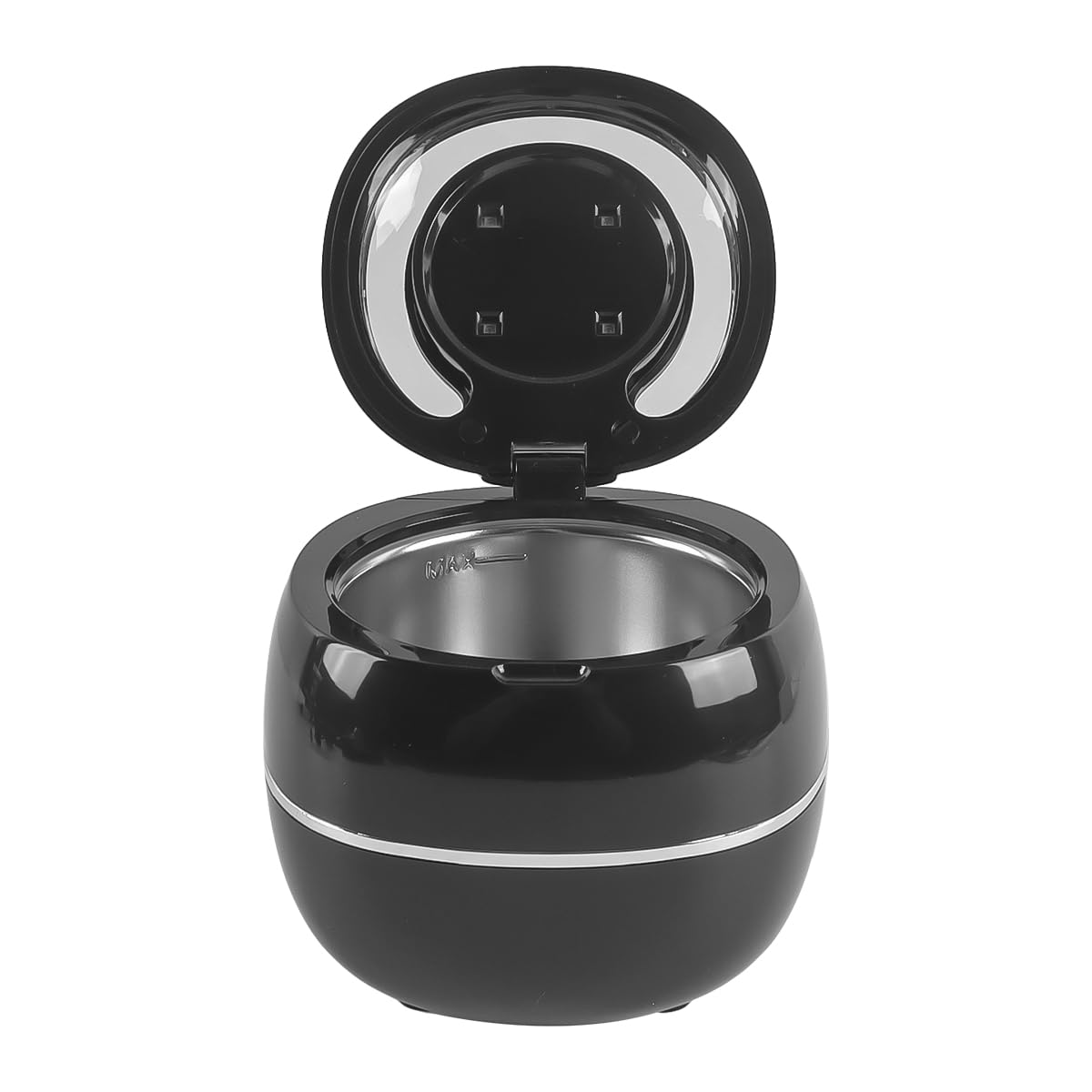 Teron Ultraschall-Retainer-Reiniger, 42kHz Retainer-Reinigungsmaschine, für Retainer, Mundschutz, Zahnersatz, Schmuck und mehr (122 x 104 mm)