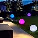 LIOOBO Juguete de Pelota de Playa Inflable Flotante Grande Rc Led Resplandor...