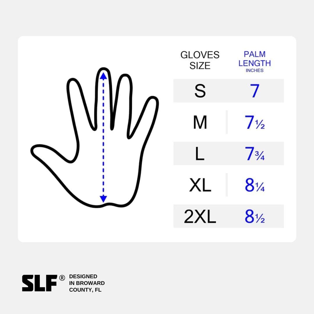 SLEEFS Football Receiver Gloves [1 Pair] - No Slip, Crazy Sticky Silicone Grip - Youth and Adult Sizes