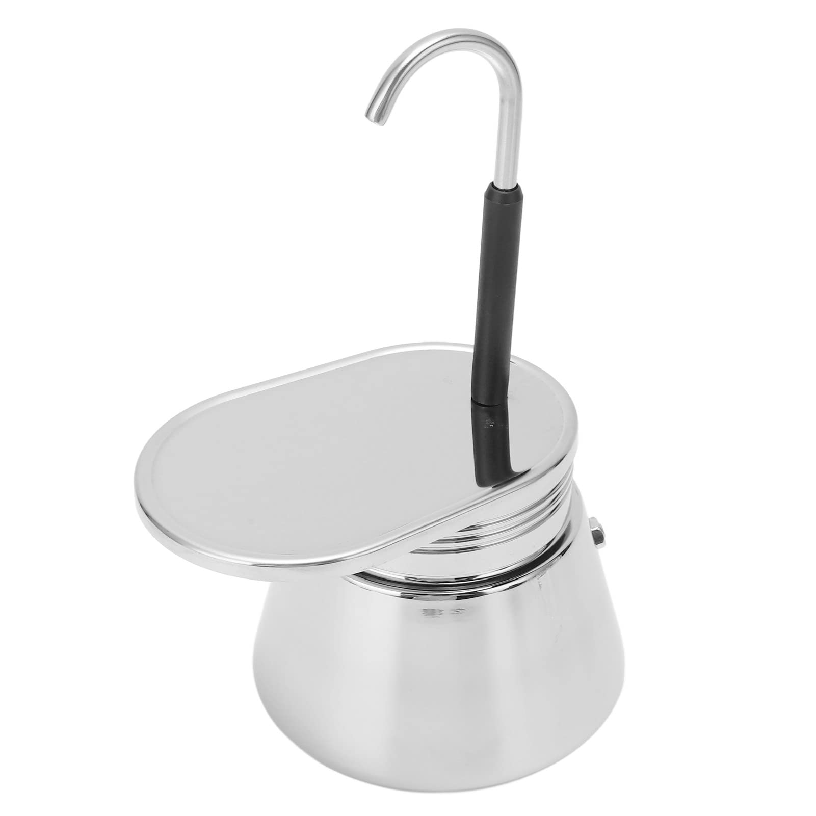 Irfora Caffettiera a Tubo Singolo con Design in Acciaio Inossidabile