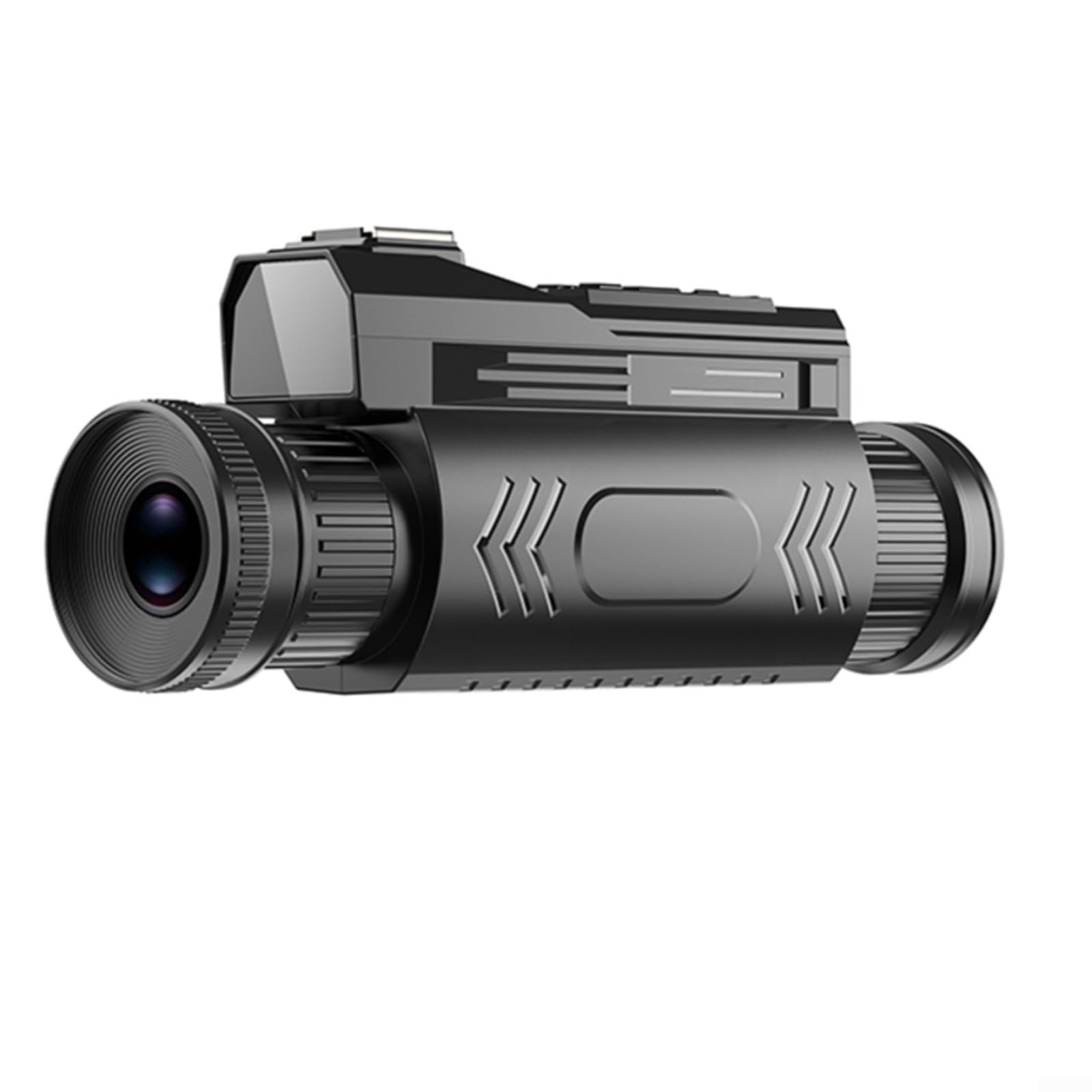 Monocular nocturno 4K recargable USB-C con zoom 28X y grabadora digital 8