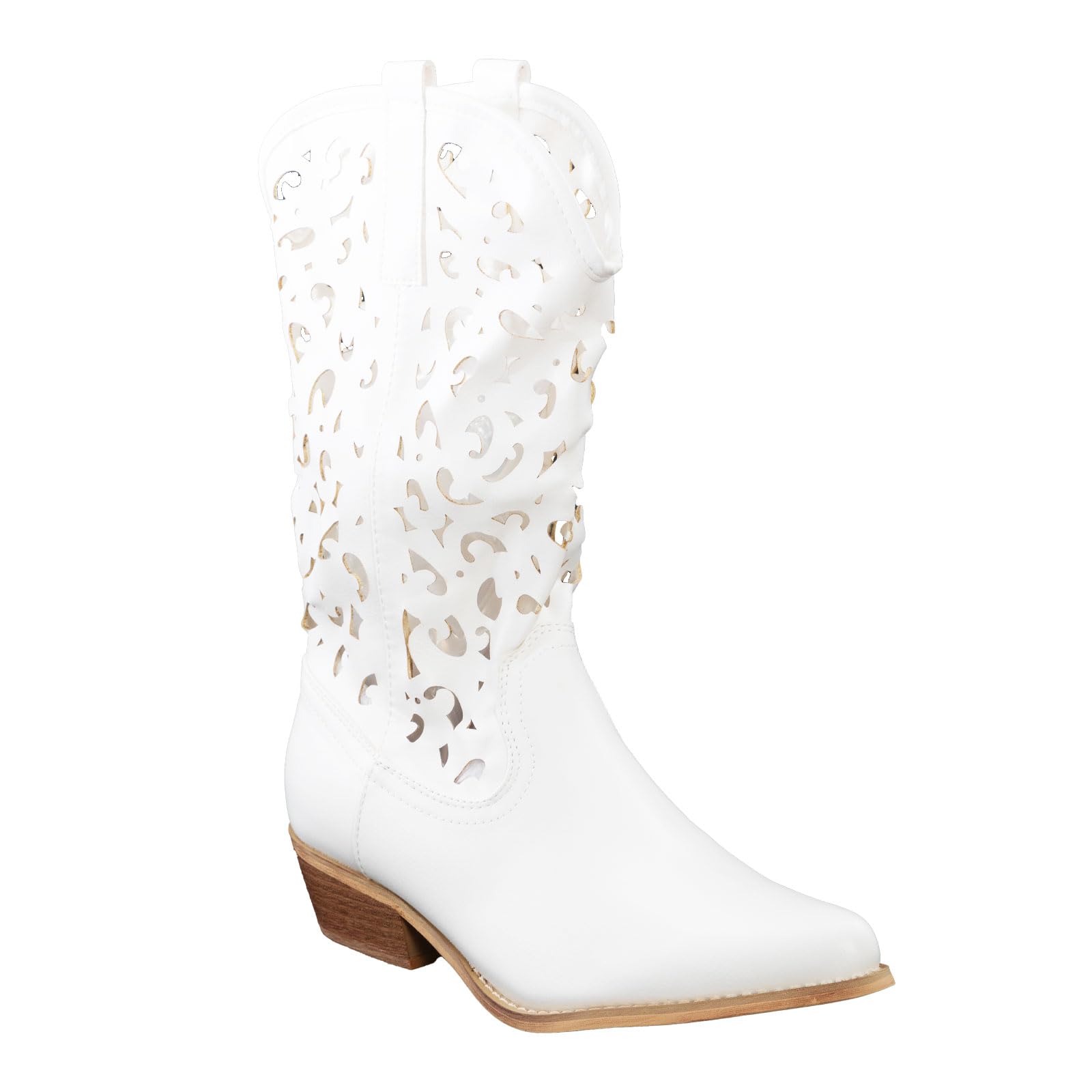 Toocool Botas Texanas Perforadas para Mujer Verano G629