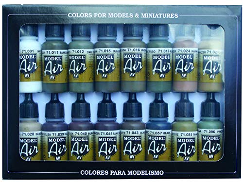 Vallejo Model Air Set 71190 German/Allied WWII (16)