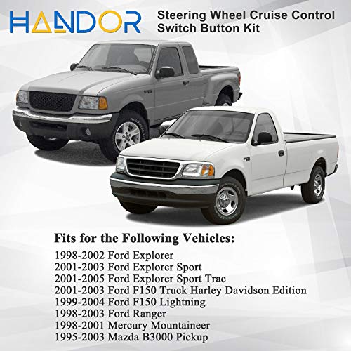 image for Birsppy Handor Steering Wheel Mounted Cruise Control Switch Compatible