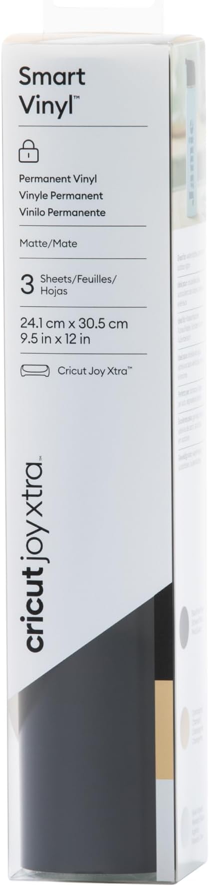 Smart Vinyl Classics Sampler - Permanent Vinyl Sheet Pack for Cricut Joy Xtra, Water & UV Resistant, Dishwasher-Friendly All-Weather Smart Vinyl, Craft Outdoor Projects, Car Decal, & More