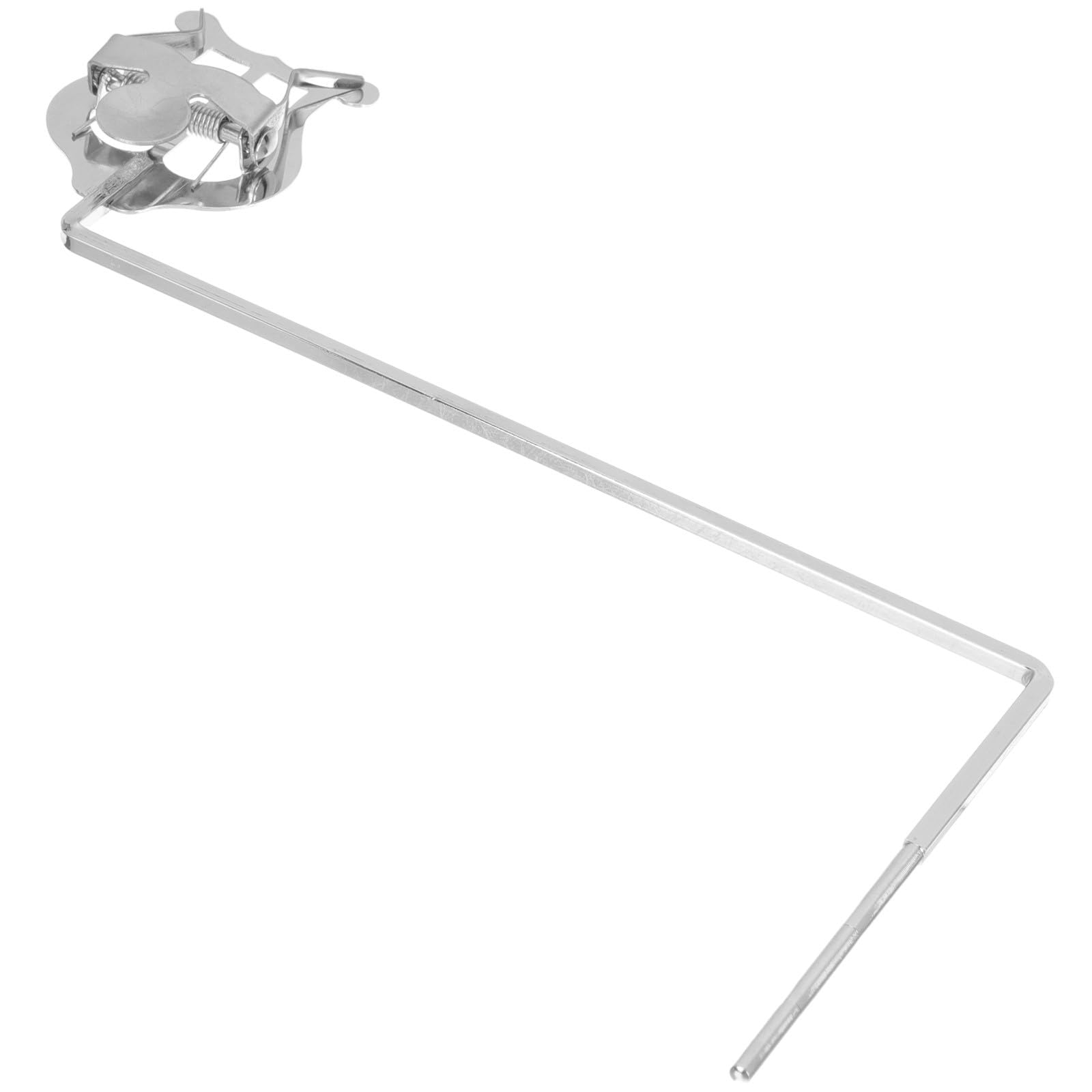 Lyre Musicale Portable en Fer Argenté pour Basse et Tuba, Porte-partitions Pratique et Clip de Marche pour Jouer en Défilé
