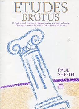 Sheet music Etudes Brutus (15 Etudes - each covering a different facet of keyboard technique.) Book