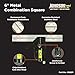 Johnson Level & Tool 406EM Professional Inch/Metric Combination Square, 6