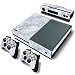AXDNH Pegatinas De Piel Xbox One, Cubierta De Vinilo De Cuerpo Completo para Consola Microsoft Xbox One Y 2 Controladores + Pieles Protectoras Kinect - Llama Azul,5145