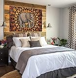 Elephant Bohemian Tapestry by Dan Morris