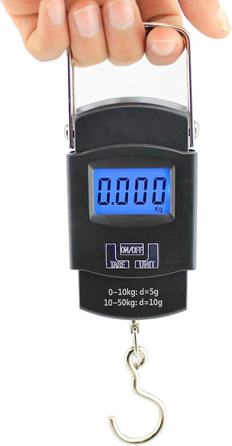 Versa-Mart: Electronic 50Kgs Digital Luggage Weighing Scale - Your Ultimate Kitchen and Travel Companion