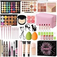 Set Maquillaje Mujer, Kit de Maquillaje Profesional Completo,