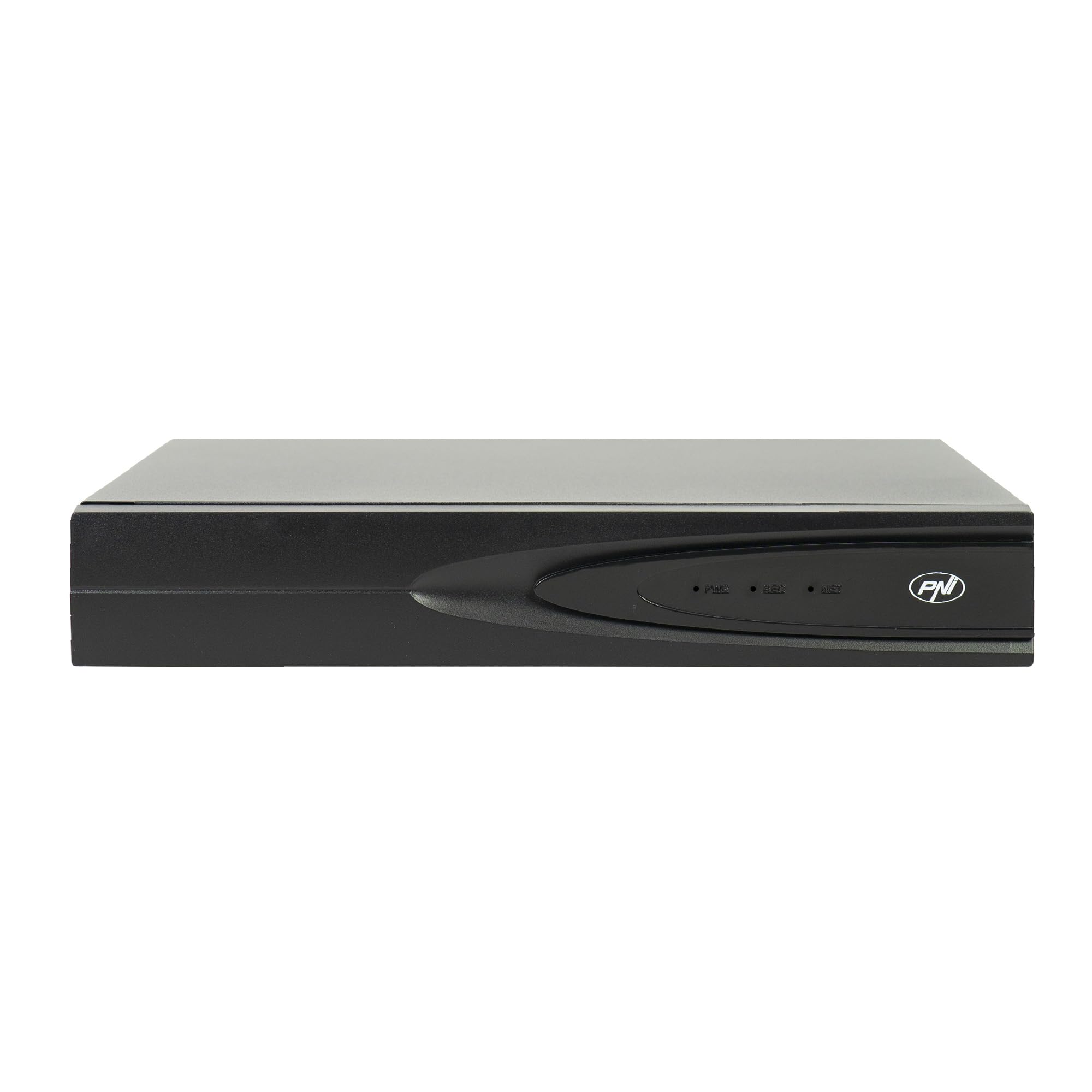 NVR POE PNI House IP810 con 10 canali 4K 8MP, 4 canali POE e 6 canali IP, Funzioni AI