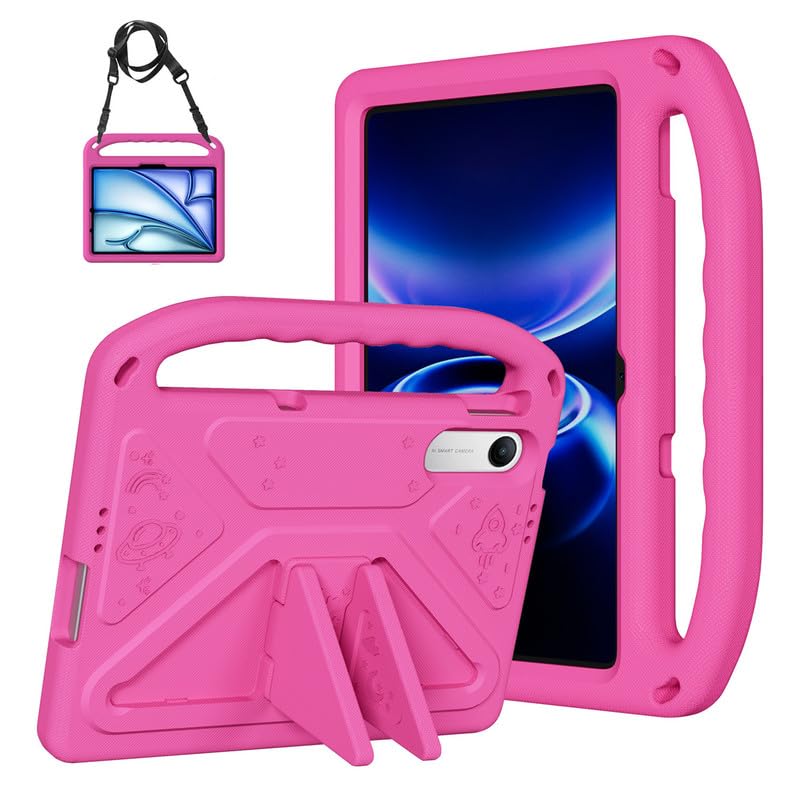 Coque antichoc Xiaomi Redmi Pad SE 9.7 2026 avec bandoulière réglable