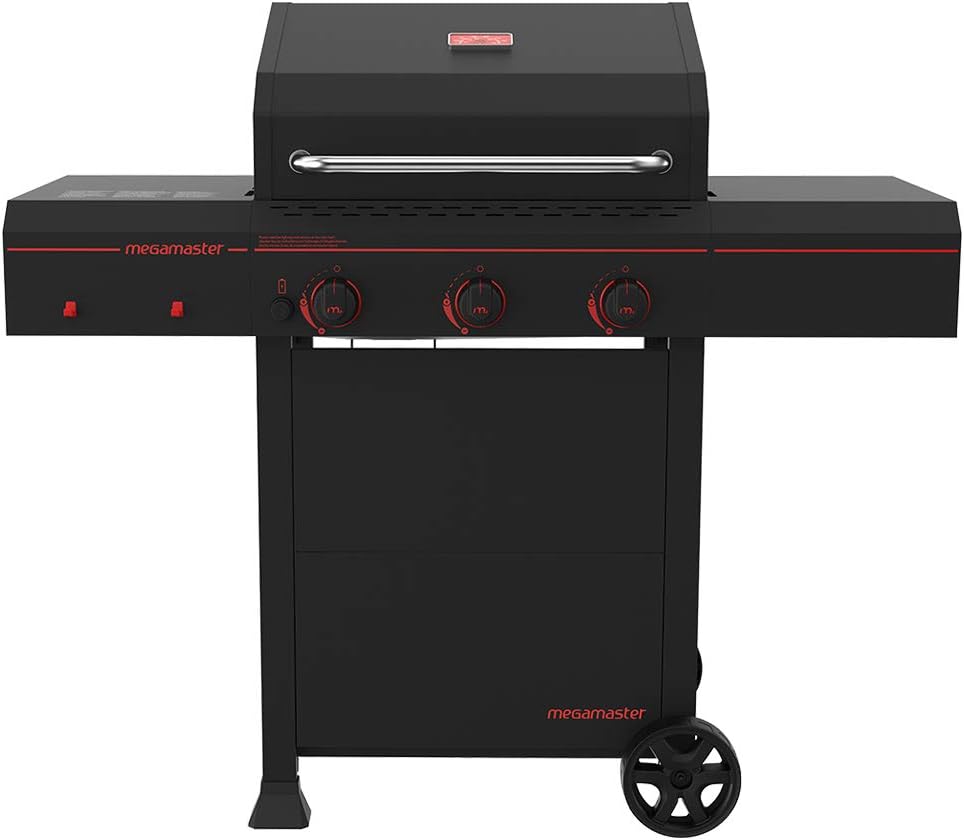 Megamaster 3-Burner Propane Gas Grill