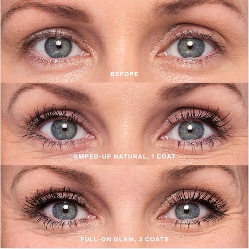 Tower 28 Mascara – Volumizing & Lengthening Lash Makeup | No Clumping, No Flaking, Smudge-Free | Gentle for Sensitive Eyes, Eco-Conscious Packaging – Jet Black