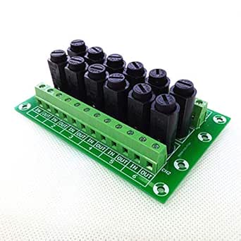 Fuse Module,12 Channel Fuse Power Distribution Module Board.: Amazon ...