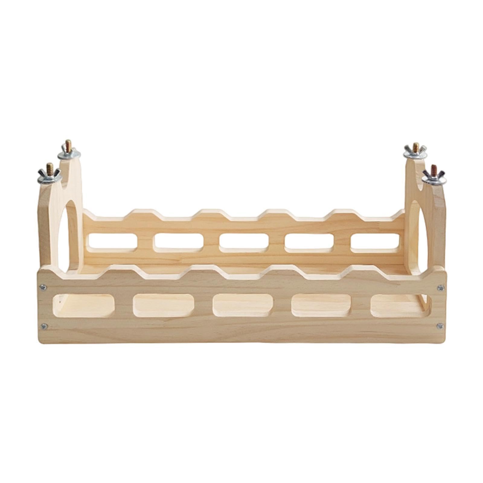 Générique Passerelle en Bois pour Cobayes, Modèle Creux, Jouet pour Chinchillas, A