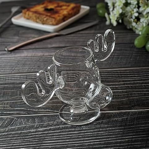 Moose-Shaped Eggnog Mug for Christmas Cover