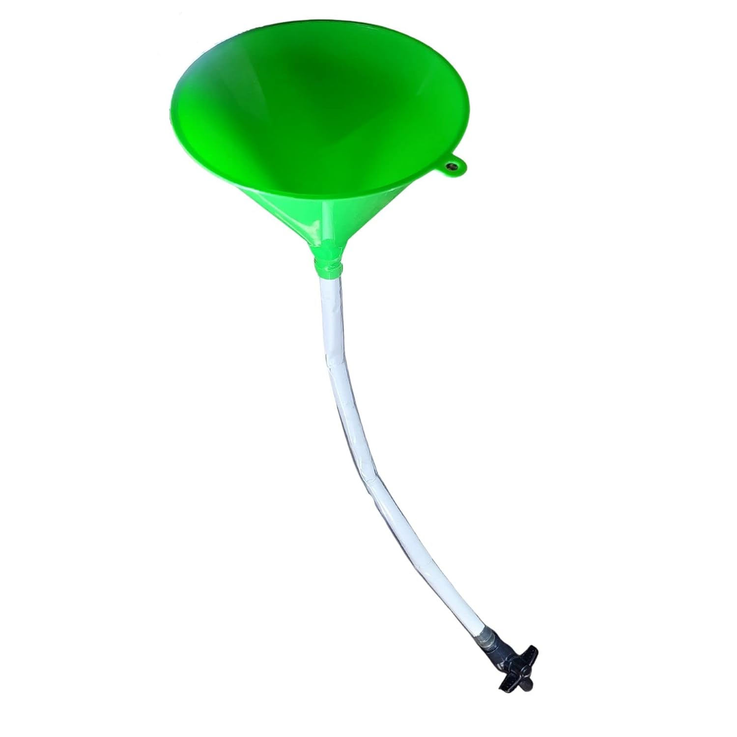 Beer Bong Funnel Tool with Valve for Rapid Beverage