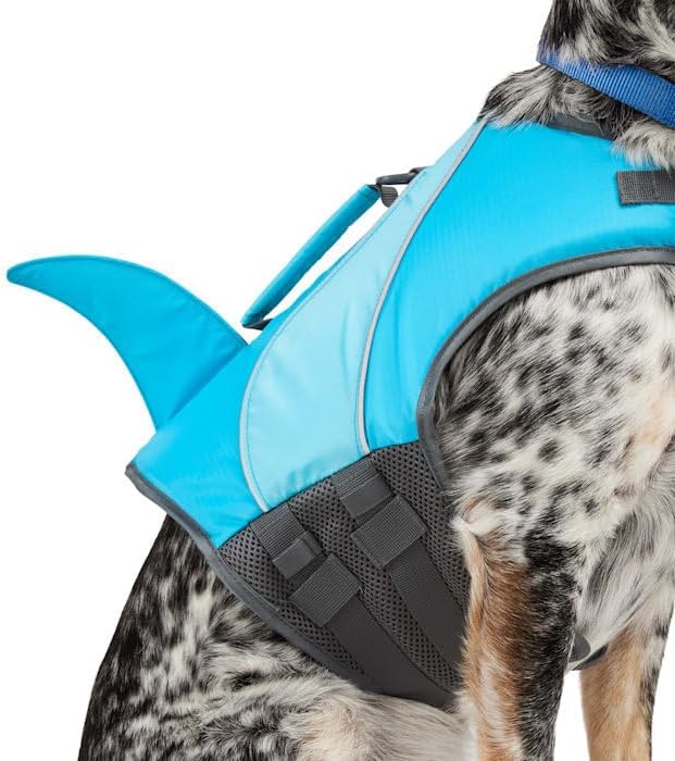 YOULY by Petco Dog Floatation Vest with Shark Fin XX-Large