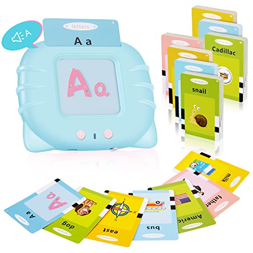 Ednzion Learning & Educational Toys for Toddlers, 384 Sight Words Flash Cards. Speech Therapy Toys Autism Toys, Montessori Toys for 1 2 3 Year Old, Birthday for Toddlers Boys Girls
