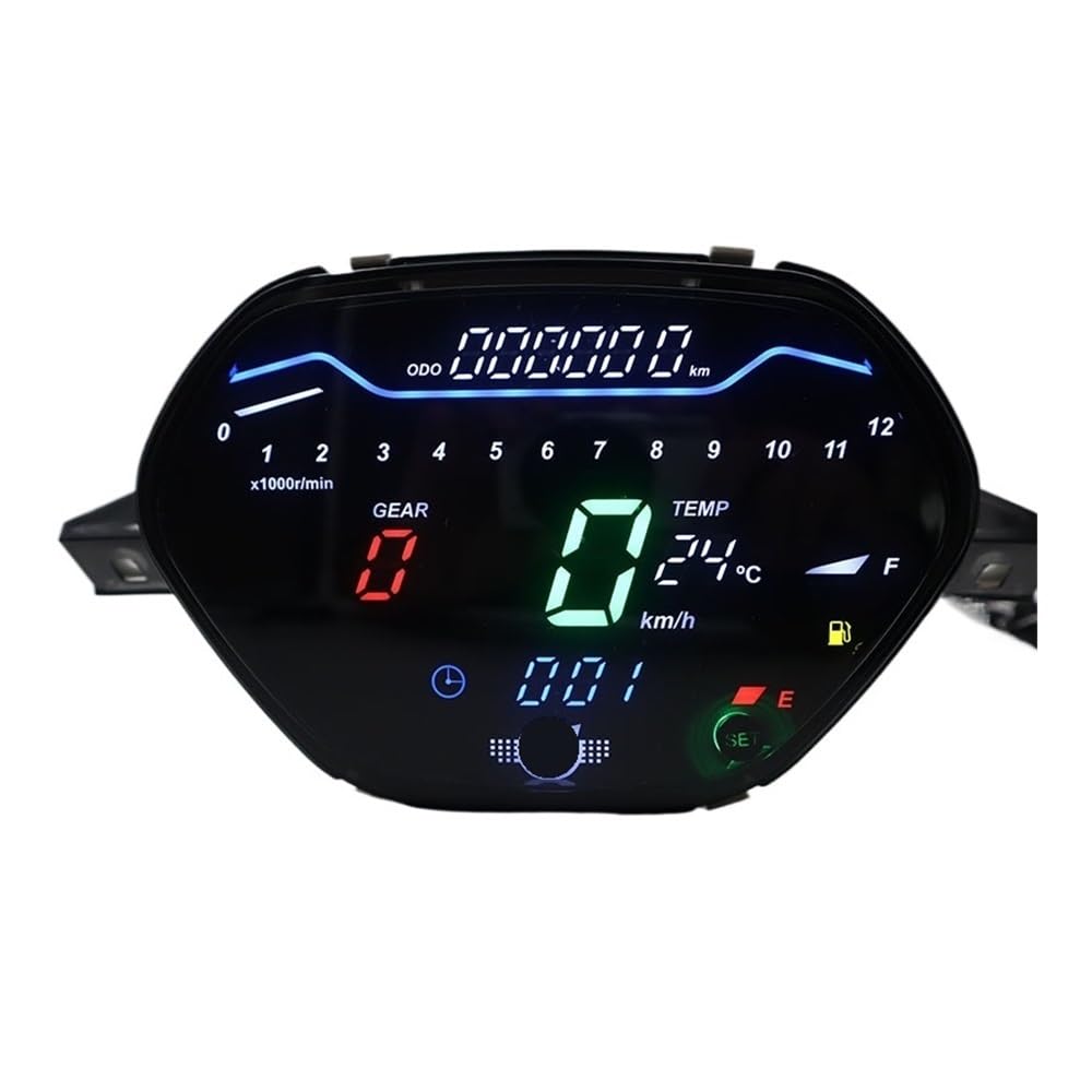 Contagiri contachilometri Tachimetro Digitale Per Moto LED Cruscotto RPM Per EX5 Class1 CX DX Wave100 CD100 CD110 Alpha Ori Tokyoda DY110-2F