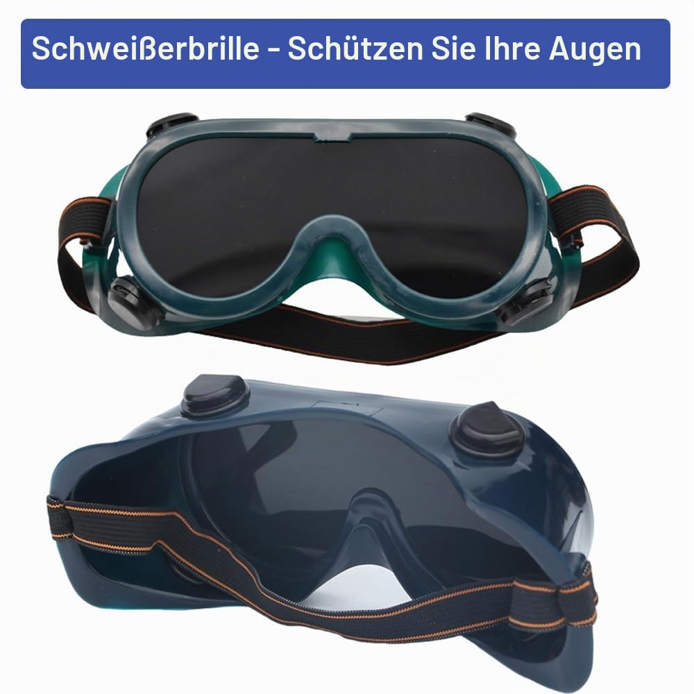 Schneidbrenner-Set, Oxy-Acetylen-Fackel-Set, tragbarer Gasschneidbrenner und Schweißset mit Heizspitze, Acetylen-Sauerstoff-Gasregler, Doppelgasschlauch-Schweißgläser