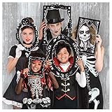 Amscan 3900183 Photo Booth Gothic Frame Props, Asst. Sizes 7.75'-20.75', 12 Pcs