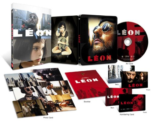 Leon [Blu-ray Steelbook Kimchi Exclusive Limited Edition Full Slip Cover; Only 1500 Worldwide; Region-Free; Kimchidvd]