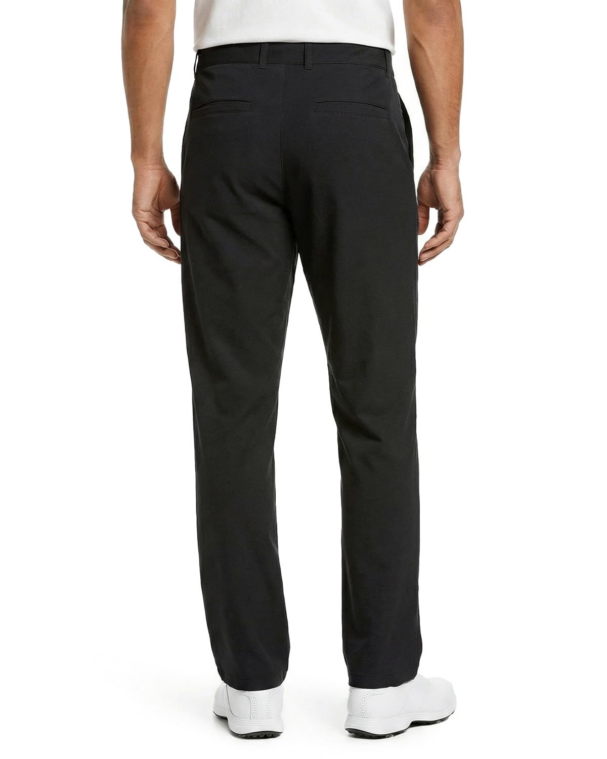 Zylioo Pantalon de golf long pour homme avec couture d'entrejambe extensible, pantalon de travail à séchage rapide léger avec poches